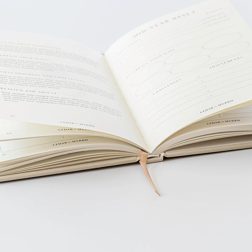 Wellness Journal - White Peony Organics