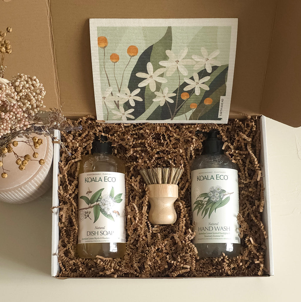 Plant Based Kitchen Essentials Box - White Peony Organics