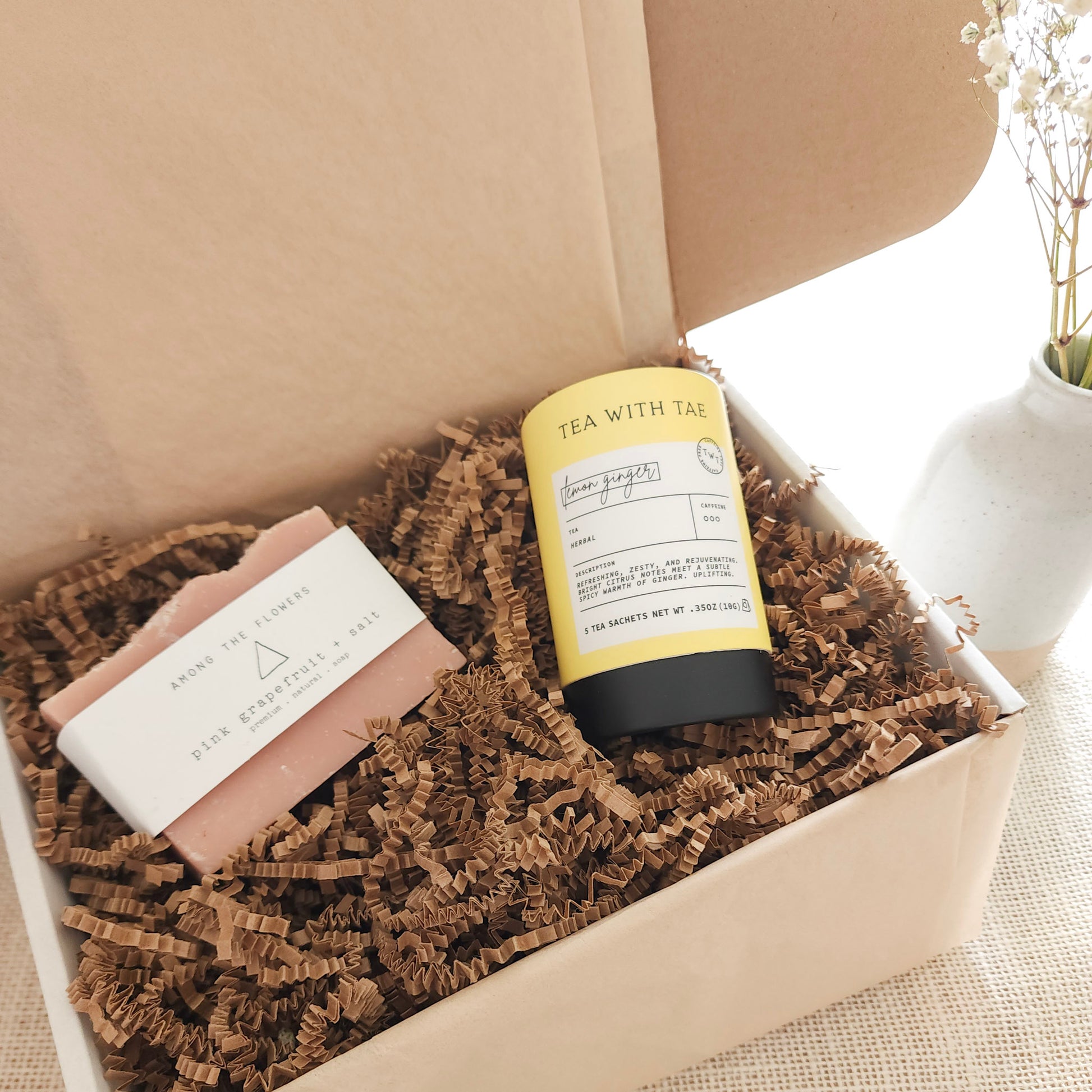 Tea Time & Relax Gift Sets - White Peony Organics