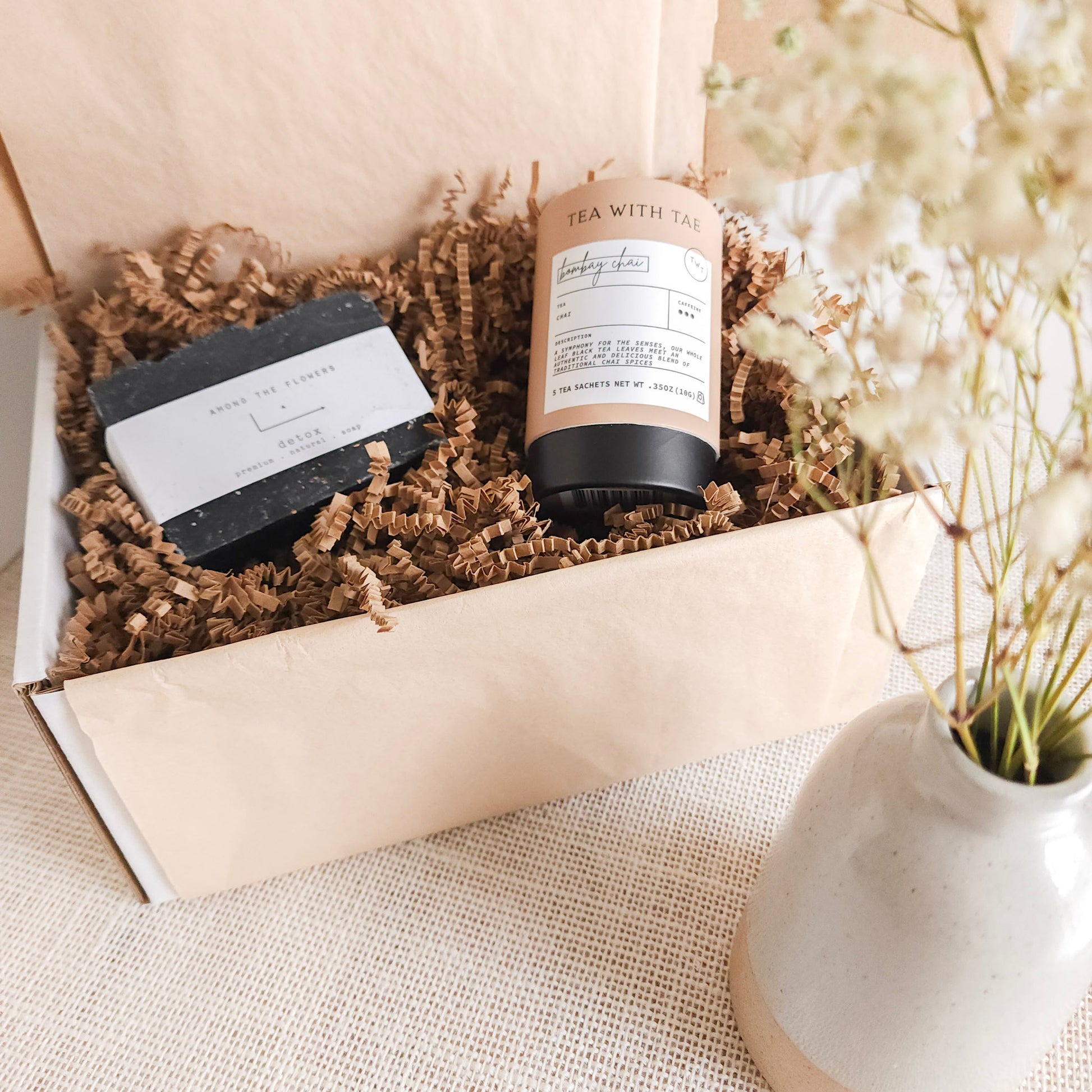 Tea Time & Relax Gift Sets - White Peony Organics