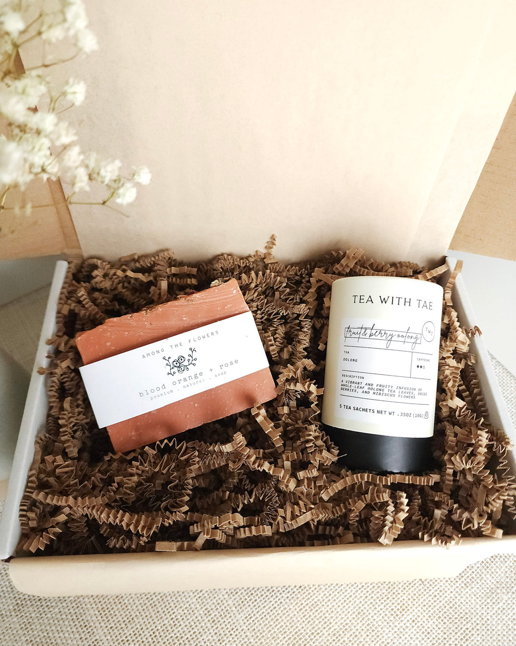 Tea Time & Relax Gift Sets - White Peony Organics