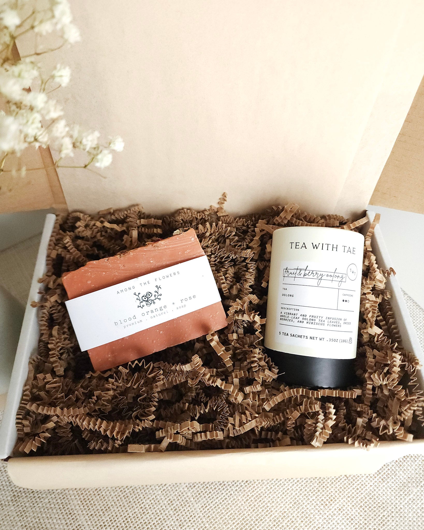 Tea Time & Relax Gift Sets - White Peony Organics