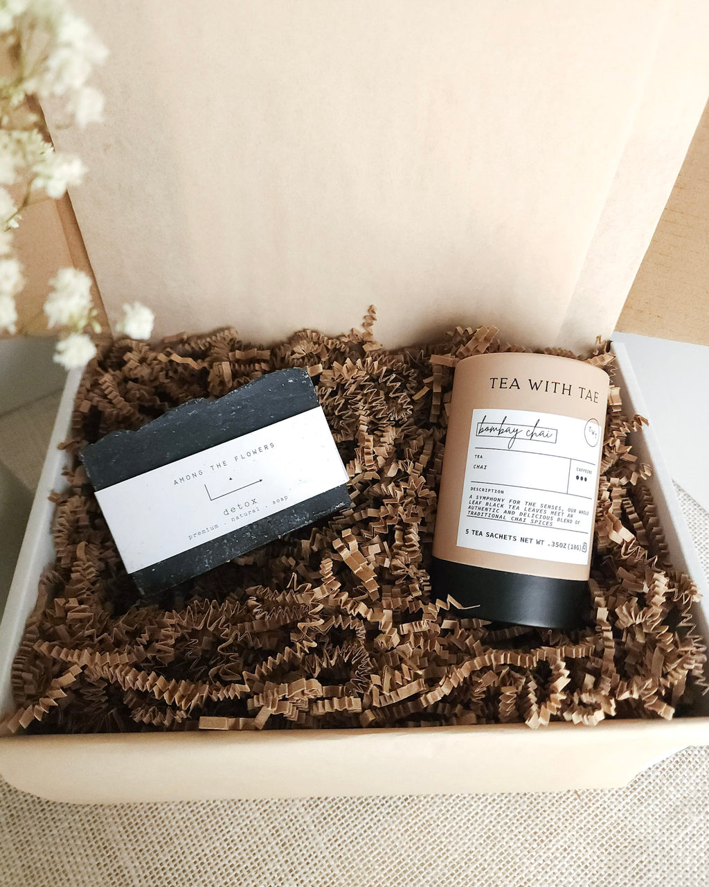 Tea Time & Relax Gift Sets - White Peony Organics