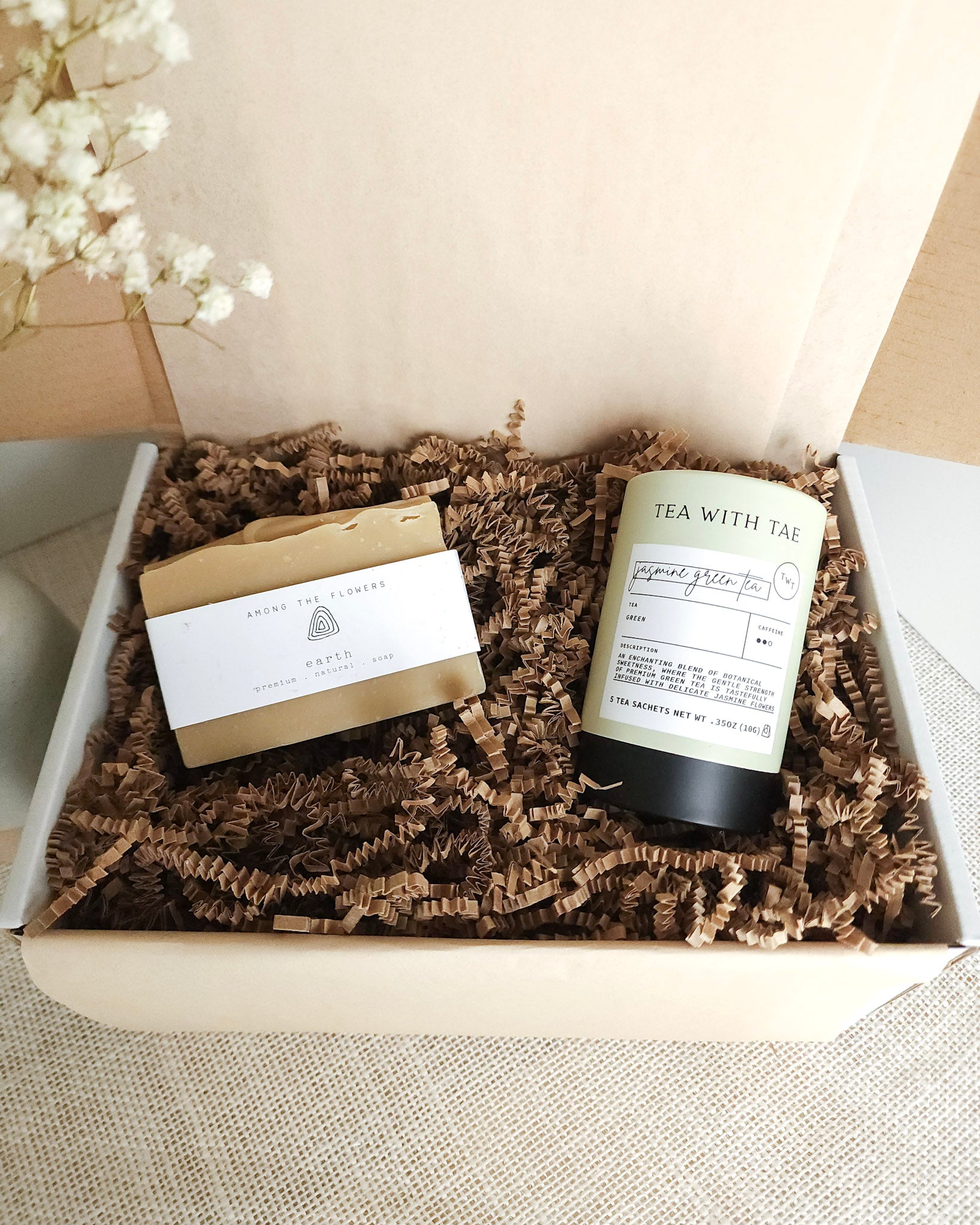 Tea Time & Relax Gift Sets - White Peony Organics