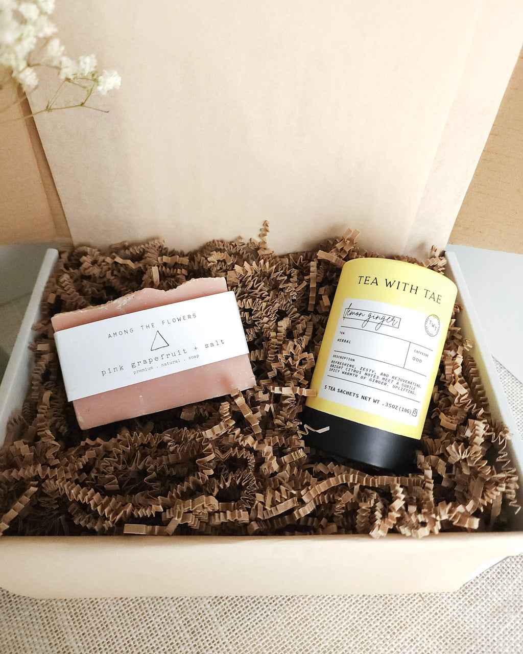 Tea Time & Relax Gift Sets - White Peony Organics