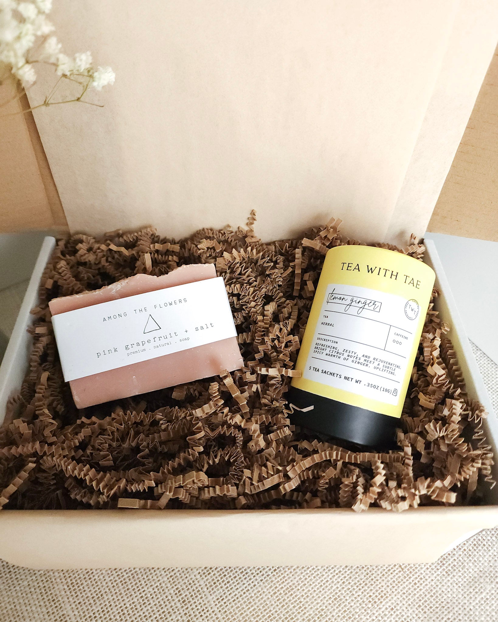 Tea Time & Relax Gift Sets - White Peony Organics