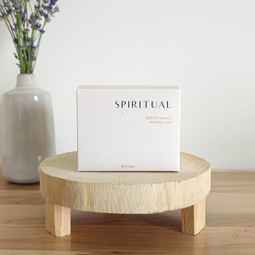 Aromatherapy Candle |Spiritual - White Peony Organics