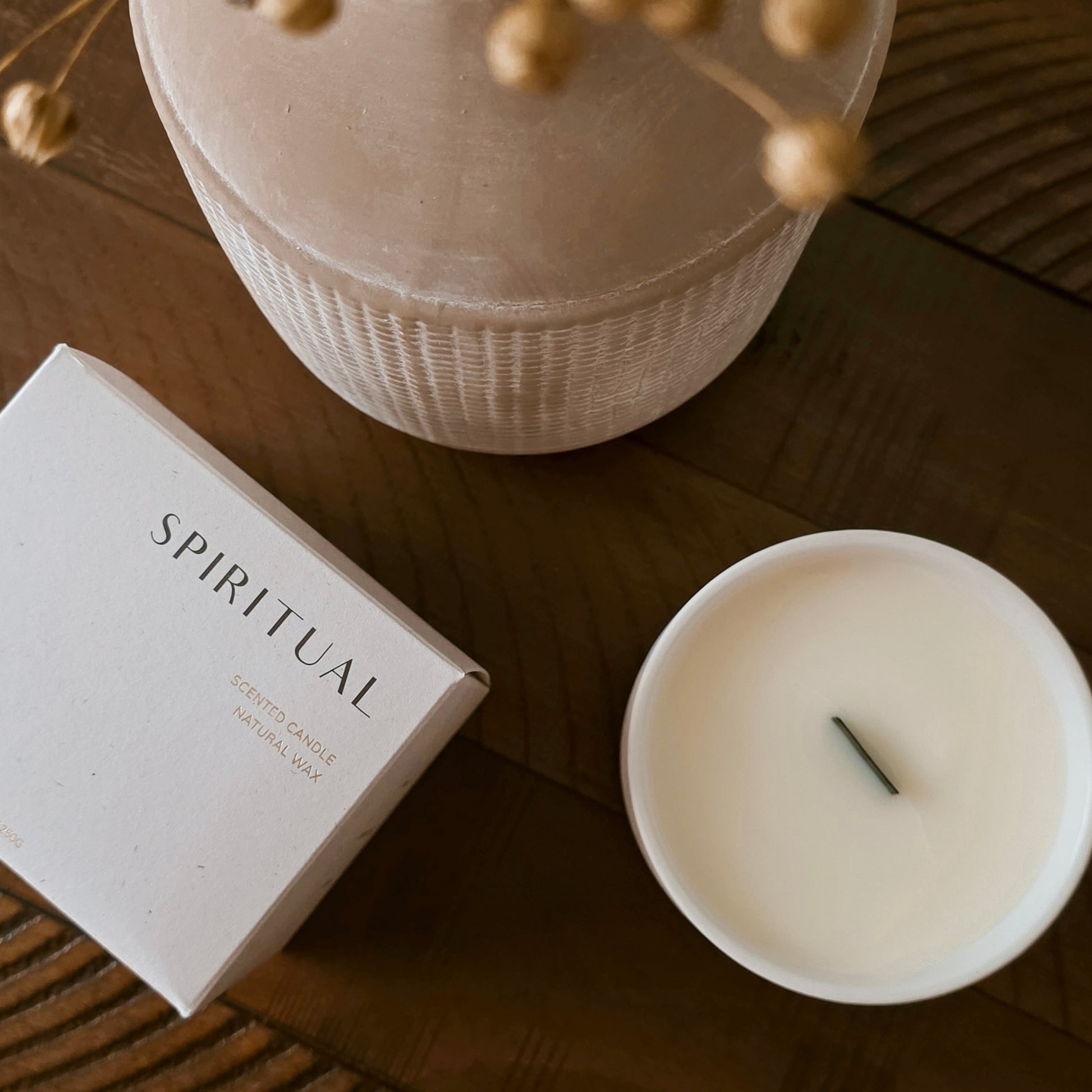 Relaxation Candle | Spiritual - White Peony Organics