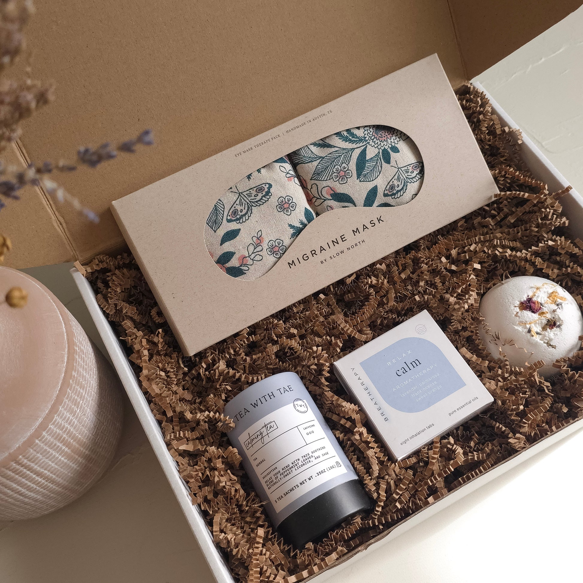 Mindfulness Self-Care Box - White Peony Organics