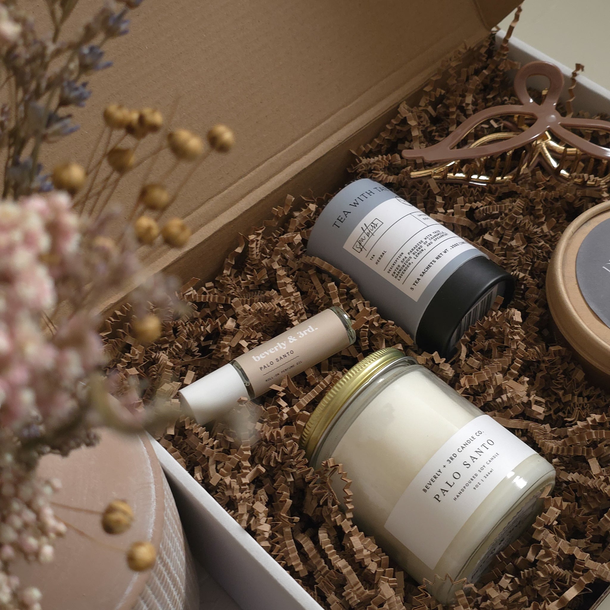 Spa Bliss Self-Care Box - White Peony Organics