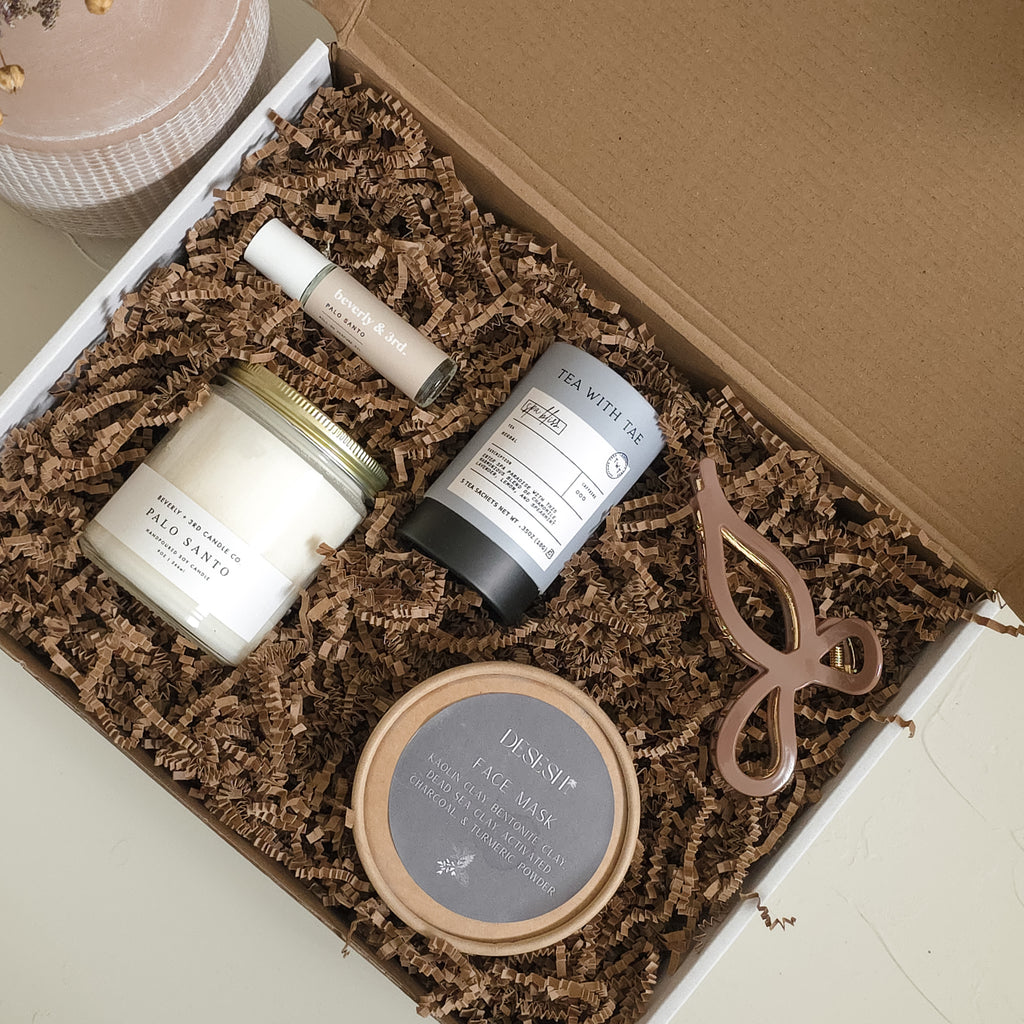 Spa Bliss Self-Care Box - White Peony Organics