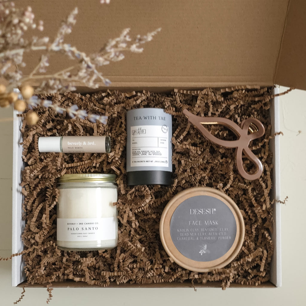 Spa Bliss Self-Care Box - White Peony Organics