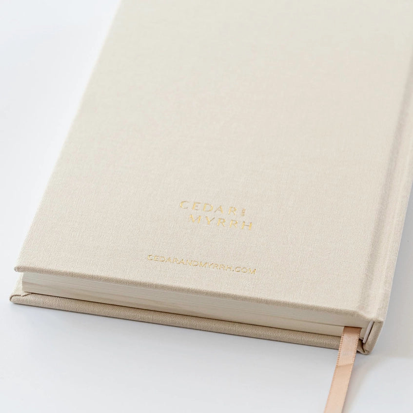 Wellness Journal - White Peony Organics