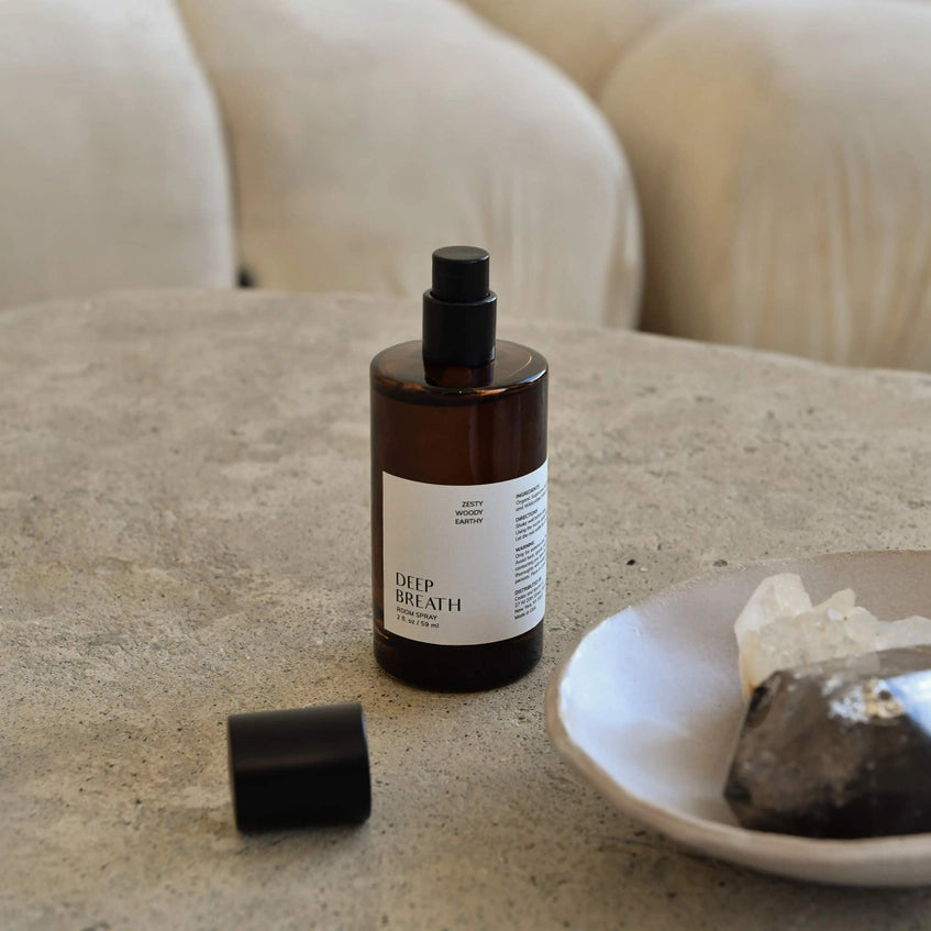 Aromatherapy Room Spray | Deep Breath - White Peony Organics