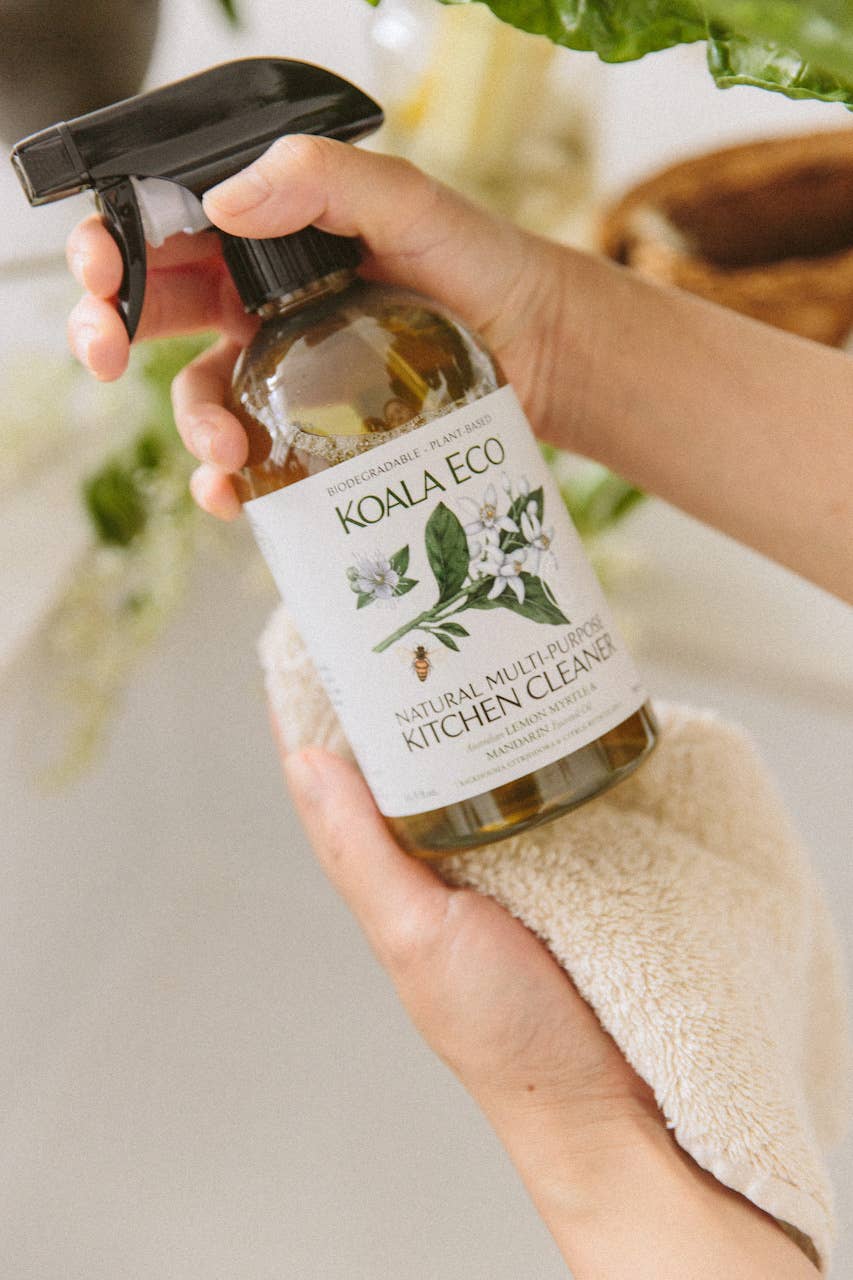 Koala Eco Lemon Myrtle & Mandarin Multi-purpose Kitchen Cleaner - White Peony Organics