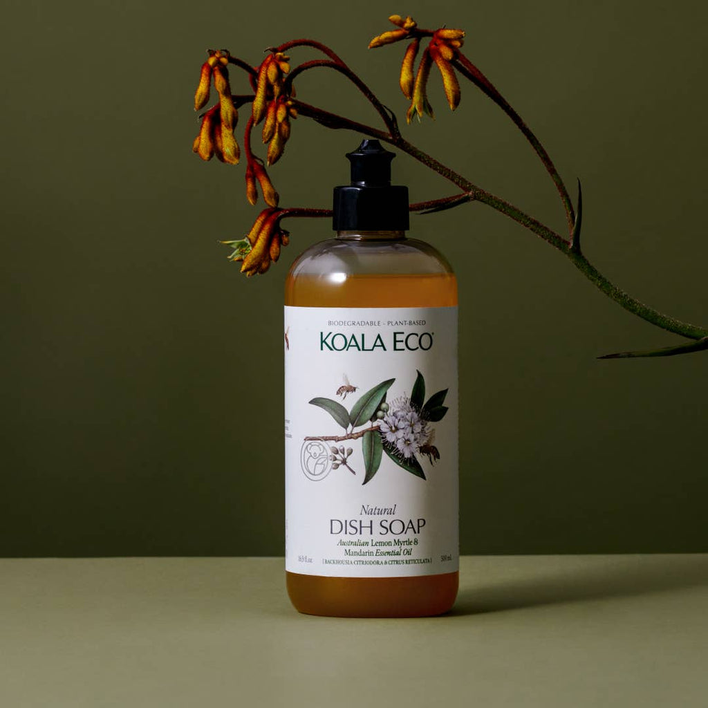Koala Eco Lemon Myrtle & Mandarin Dish Soap - White Peony Organics