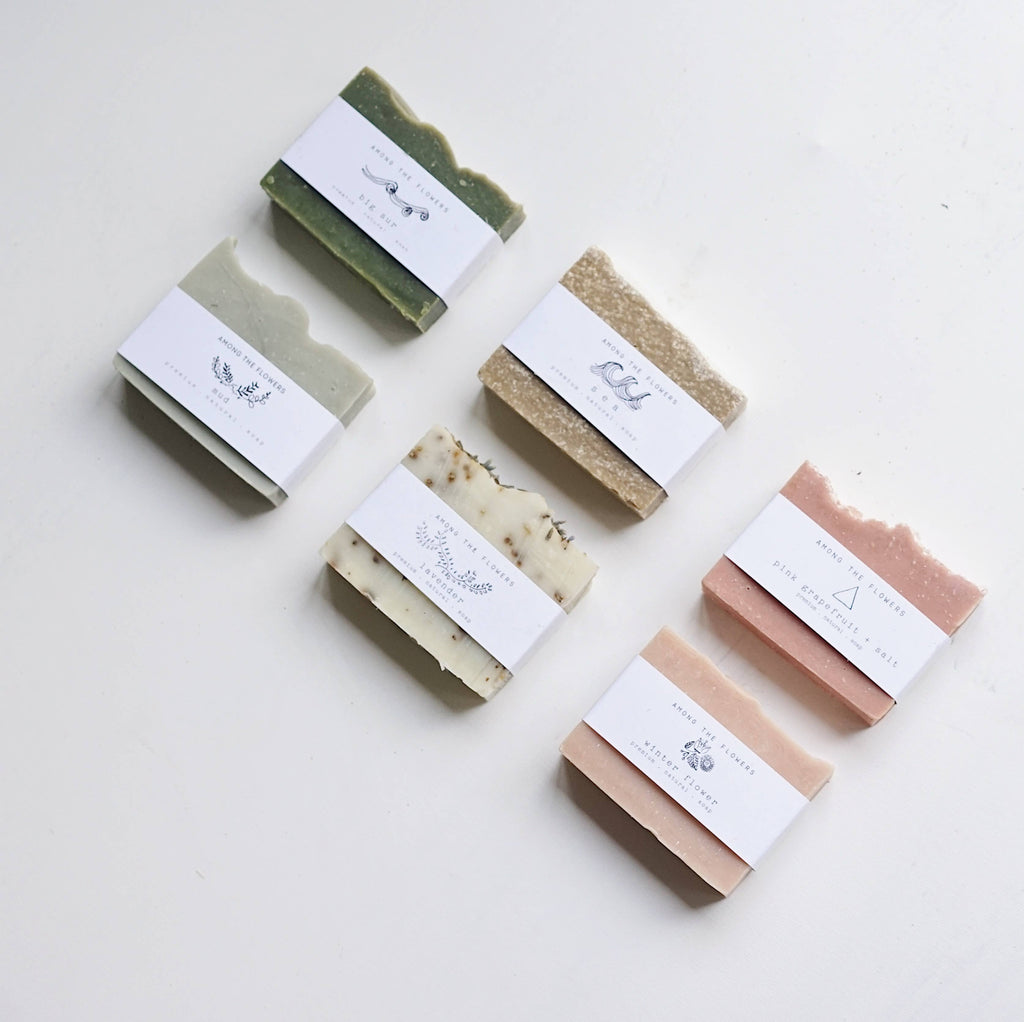 Handmade Soap | Blood Orange + Rose - White Peony Organics
