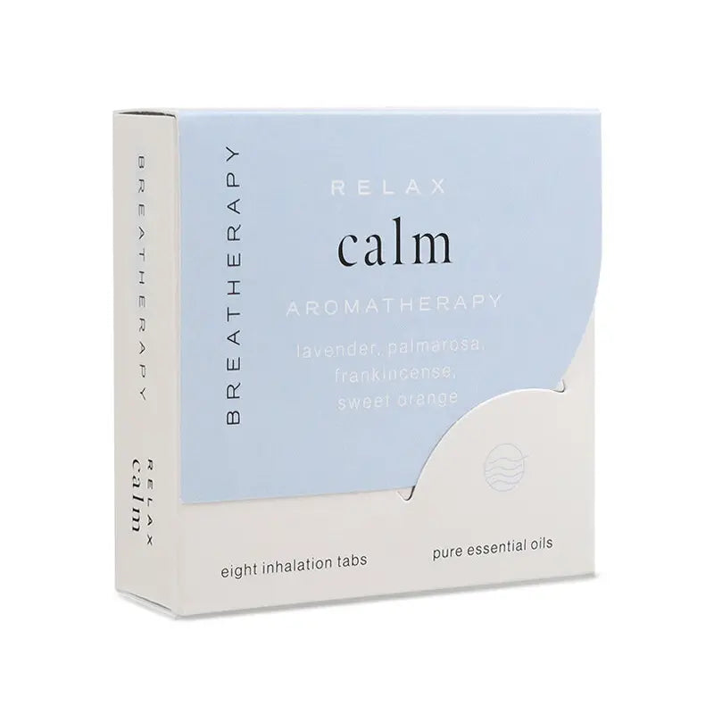Aromatherapy Inhalation Tabs | Calm - White Peony Organics