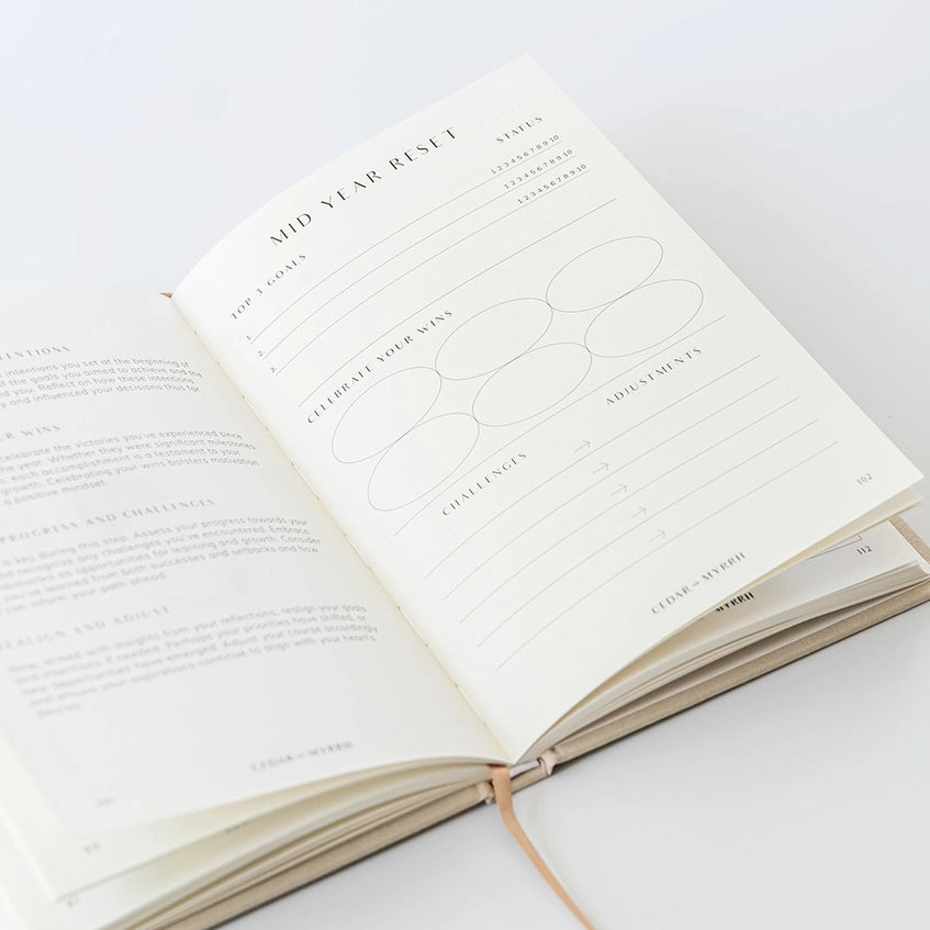 Wellness Journal - White Peony Organics