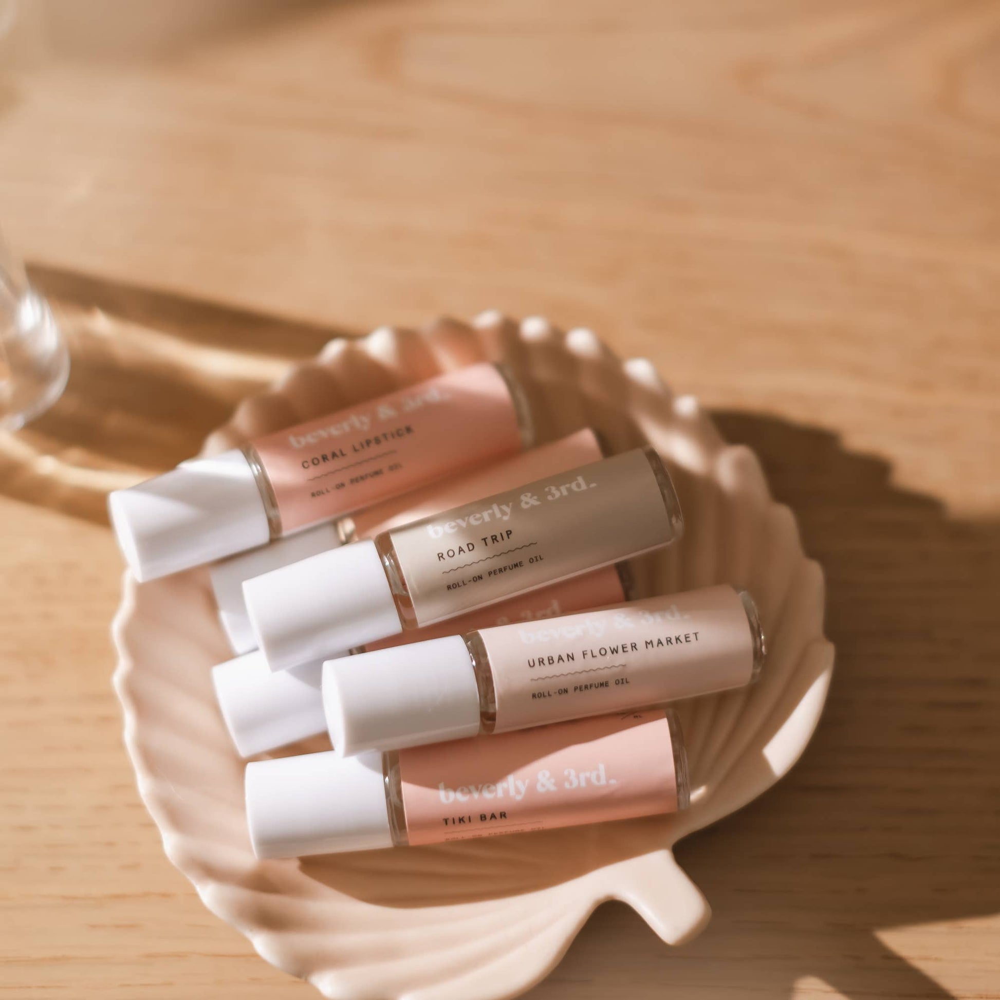 Natural Roll-on Perfume Oil | Palo Santo - White Peony Organics