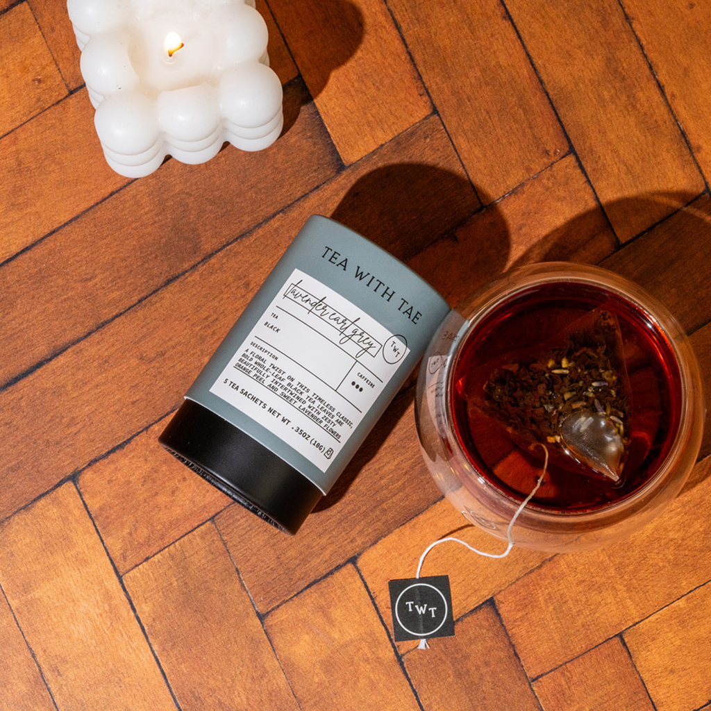 Herbal Tea | Lavender Earl Grey Black Tea - White Peony Organics