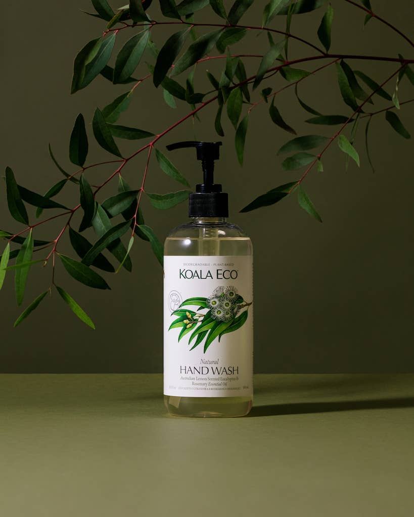 Koala Eco Lemon Eucalyptus & Rosemary Hand Wash - White Peony Organics