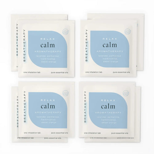 Aromatherapy Inhalation Tabs | Calm - White Peony Organics