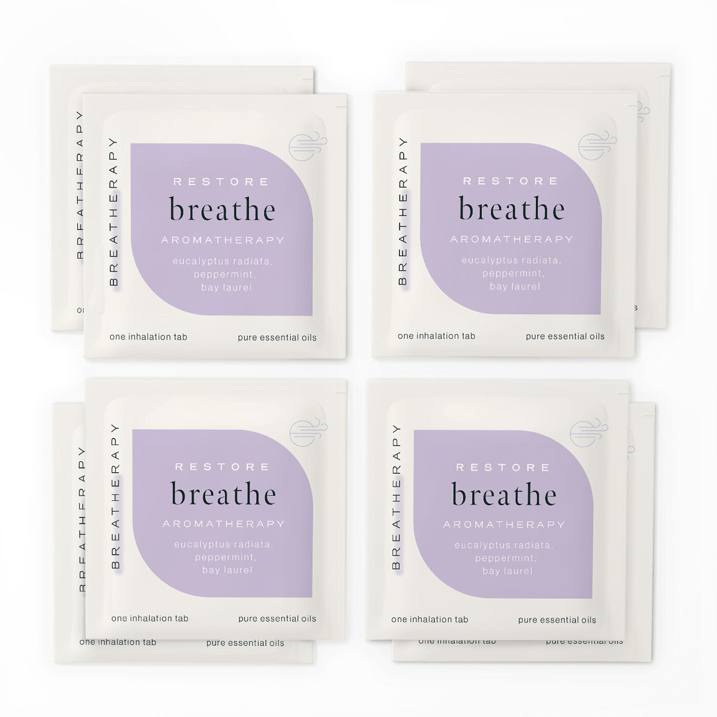 Aromatherapy Inhalation Tabs | Breathe - White Peony Organics