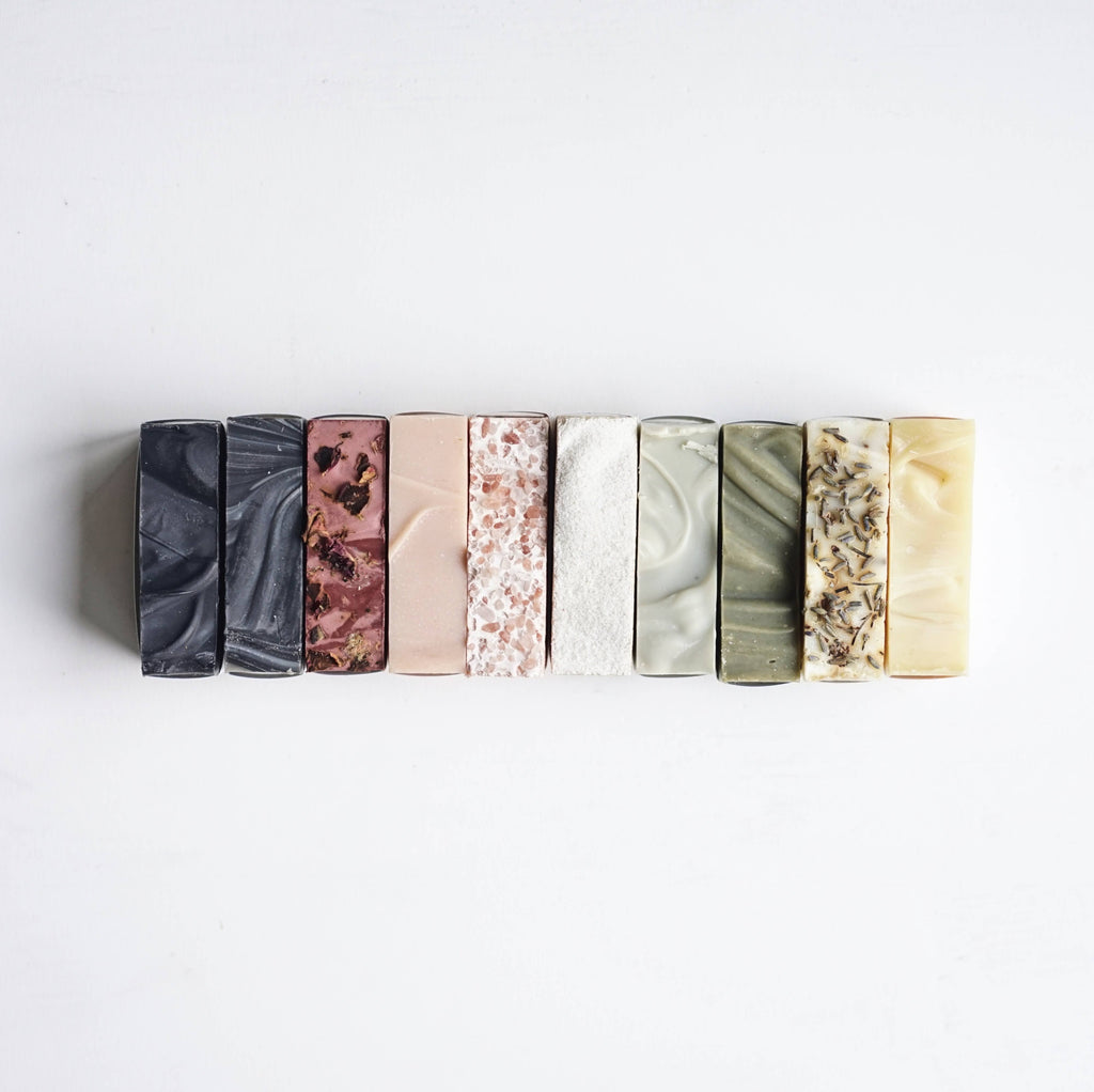 Handmade Soap | Blood Orange + Rose - White Peony Organics