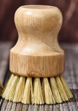 Bamboo Dish Brush - White Peony Organics