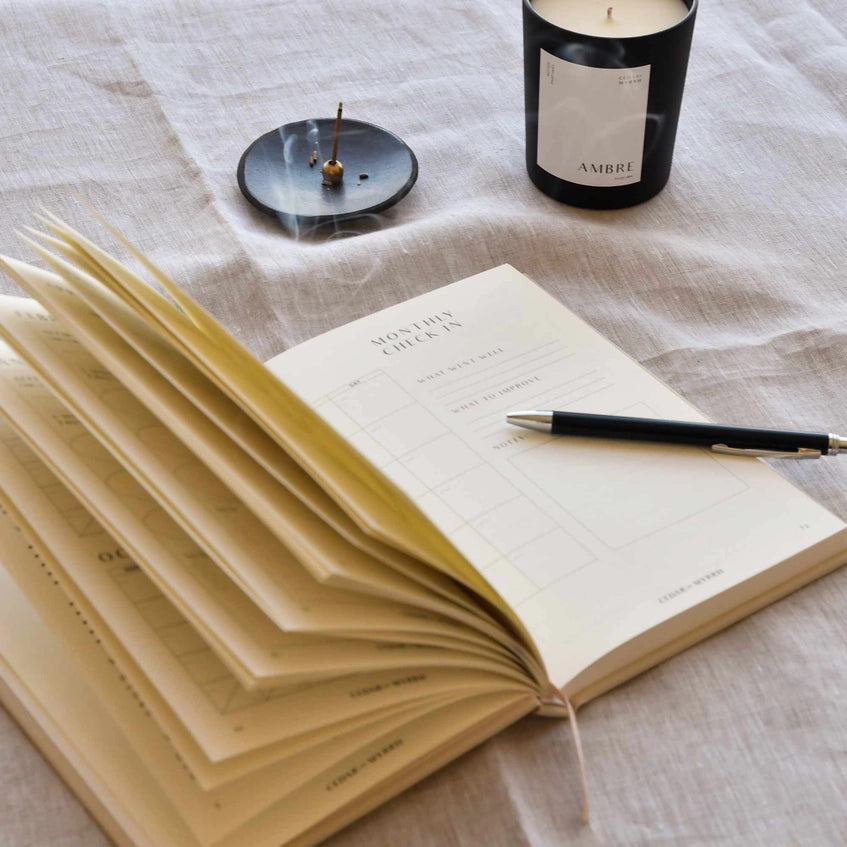 Wellness Journal - White Peony Organics