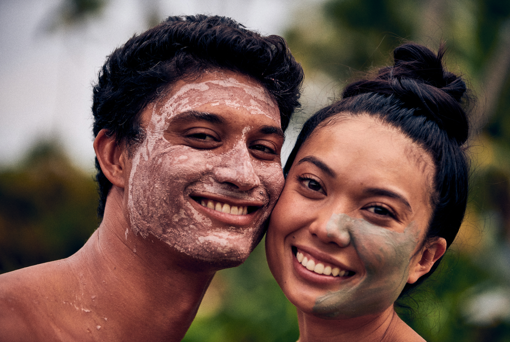 Mineral Face Mask | Clay & Charcoal - White Peony Organics